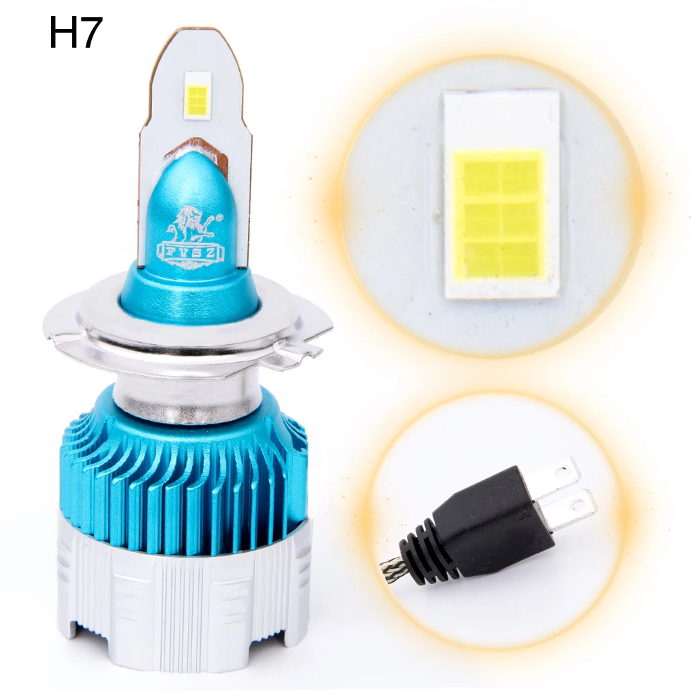 2 шт. автомобисветодиодный светодиодсветодиодный лампы H4 H1 H11 H8 H9 9006 HB4 9005 HB3 50 Вт 6500