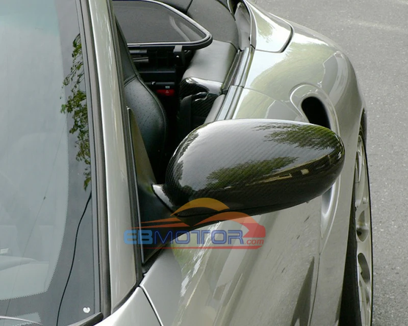 Настоящее зеркало из углеродного волокна 1 пара для Porsche 911 996 Boxster 986 1998-2004 T052M |