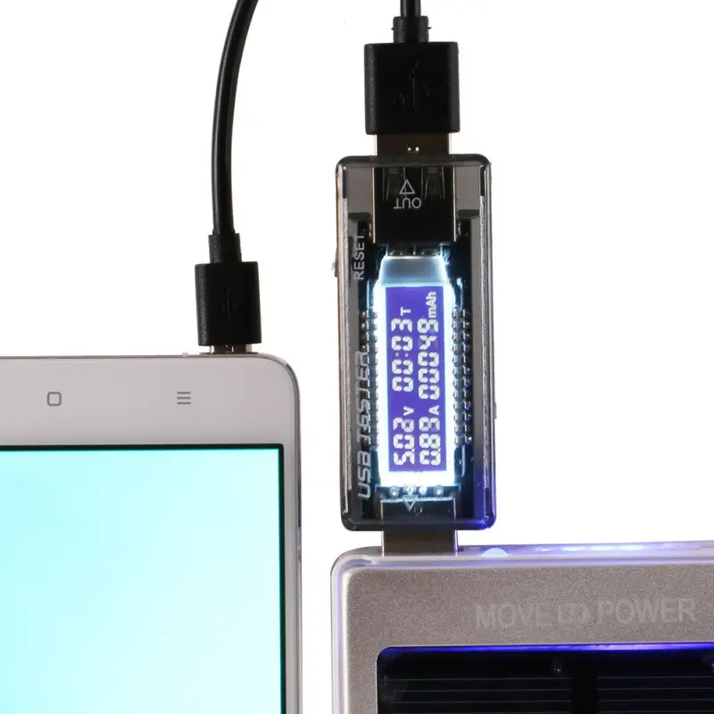 USB зарядное устройство Doctor мобильный детектор уровня мощности