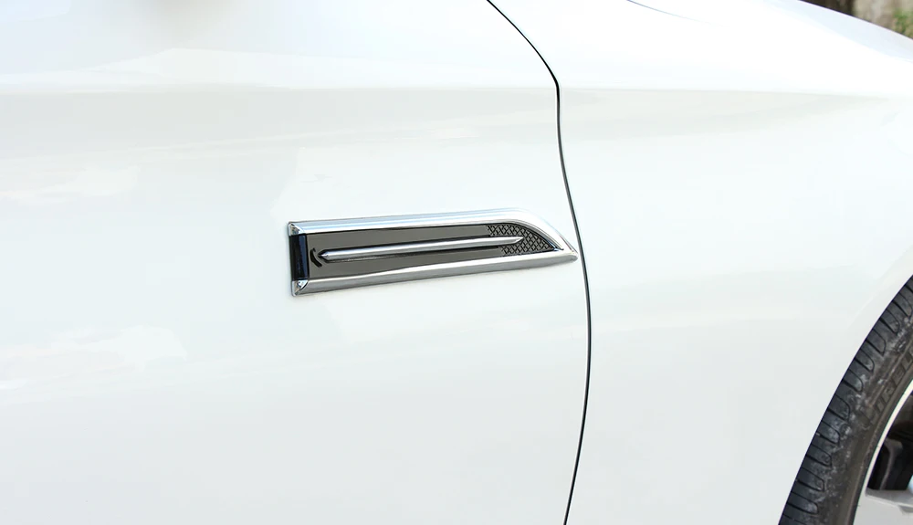 2 шт./компл. декоративная наклейка на боковые огни для автомобильного стайлинга