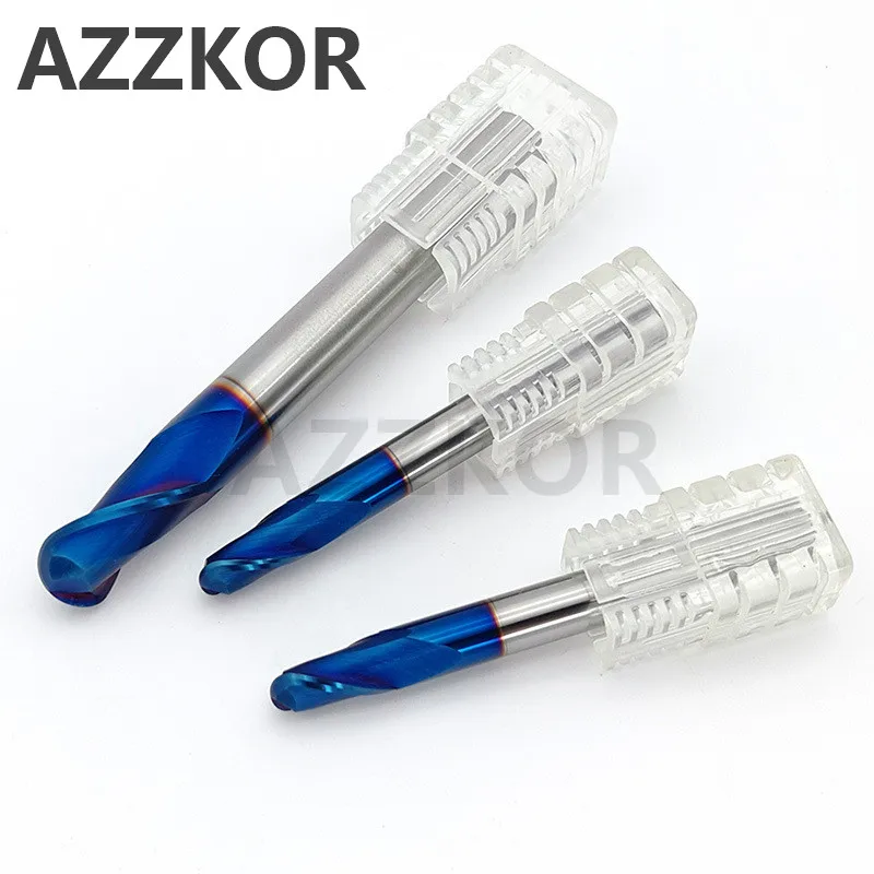 

Milling Cutter Alloy Coating Tungsten Steel Tool 150L Hrc70 R3/R4/R5/R6Lengthening Ball Nose Endmills Top Milling Cutter Endmill