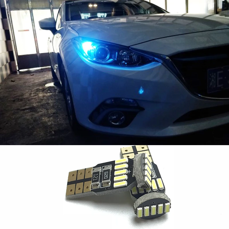 T10 LED габаритный сигнальный парковочный фонарь для Mazda 323 626 CX 5 3 6 8 Atenza cx7 7 mx5 cx3 rx8 cx5