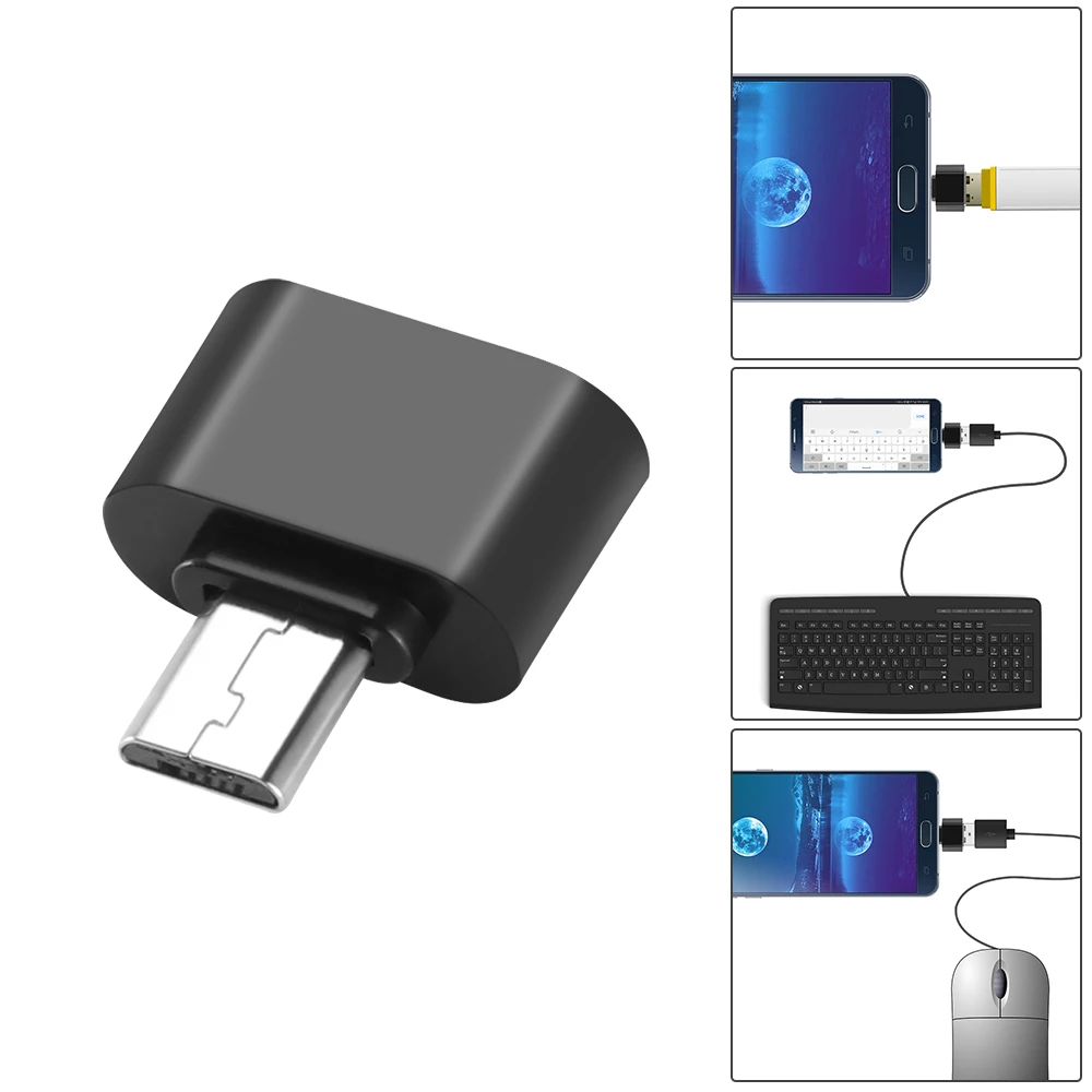 Портативный переходник Micro USB на 2 0 для xiaom Female OTG мини адаптер Remax Otg