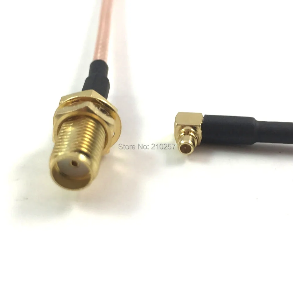 1 шт. гнездовой разъем Sma для RF адаптера Mmcx RG316 10 см ОТРЕЗОК кабеля|Кабели связи| |