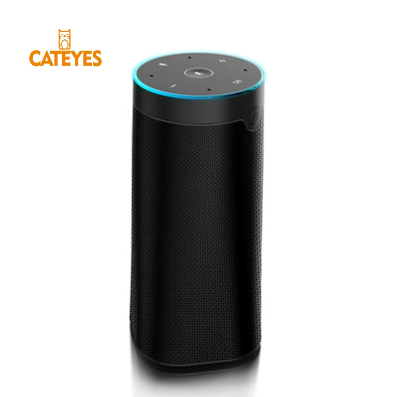Смарт-динамик Wifi Bluetooth Голосовое управление Alexa AI с улучшенным звуком ABS + материал