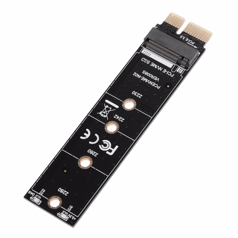 Карта адаптера NVME M.2 для PCI-E3.0, карта-удлинитель M Key NGFF, карта-конвертер M.2 NGFF для PCI-E 14