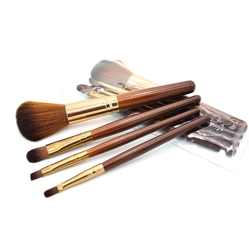 Набор кисточек для макияжа женщин 4 шт./компл.|brand makeup brush set|makeup setmakeup set brand |