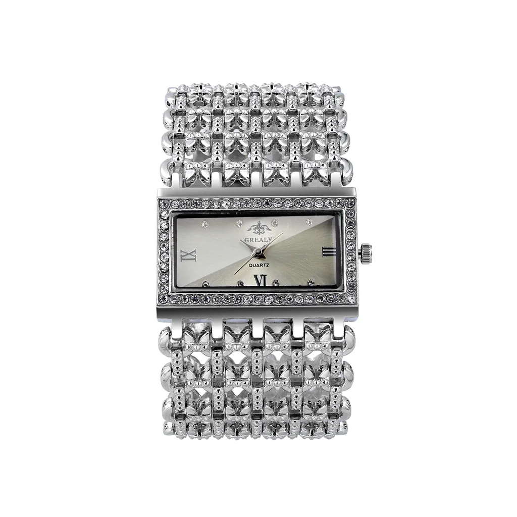 Женские кварцевые часы reloj mujer Zhou Lianfa с прямоугольным циферблатом и широким