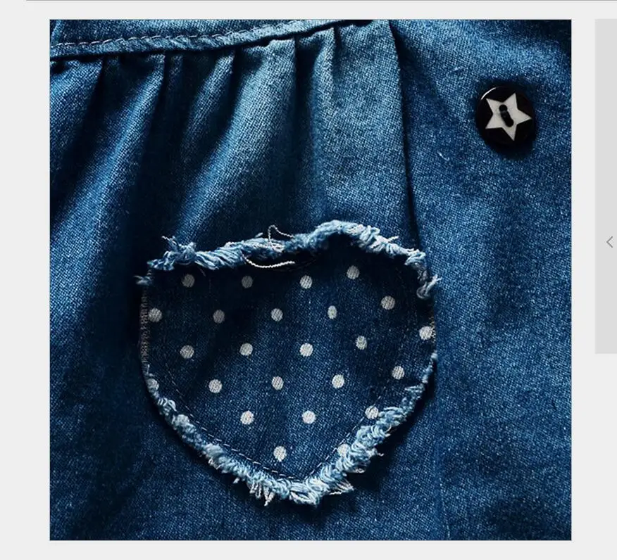 Весна 2017 новинка детская джинсовая куртка для девочек женское хлопковое пальто с