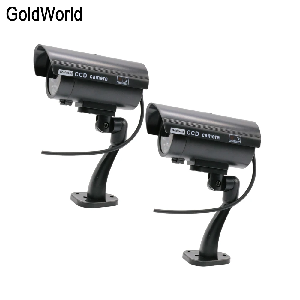 Водонепроницаемый манекен видеонаблюдения с мигающим светодиодом для улицы