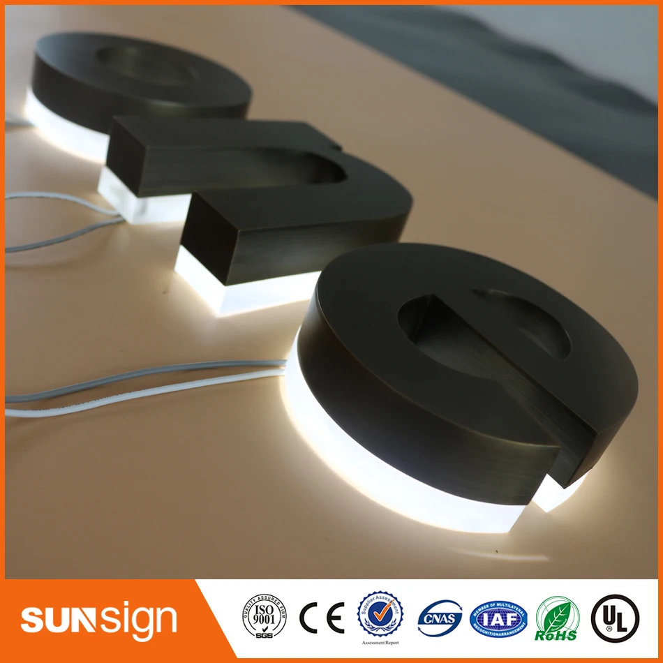 СВЕТОДИОДНЫЕ буквы с подсветкой для рынка США и Канады|backlit letters|led backlit lettersled letters |