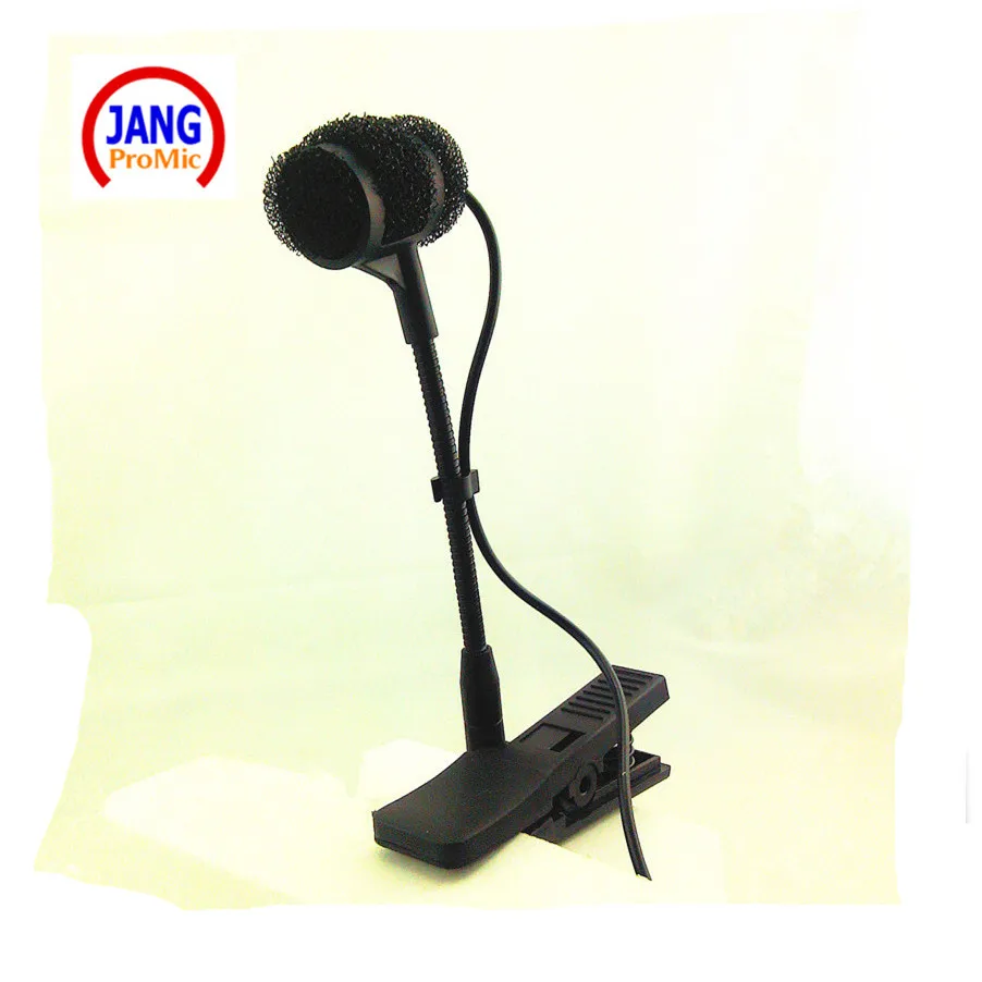 Профессиональный инструмент микрофон для саксофона конденсаторный с зажимом