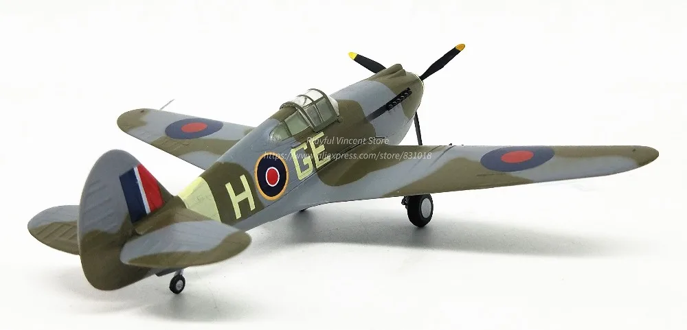 1: 72 мировая война II британская P-40B модель бойцов африканская battlefields трубач, готовый продукт 37207 Коллекционная модель