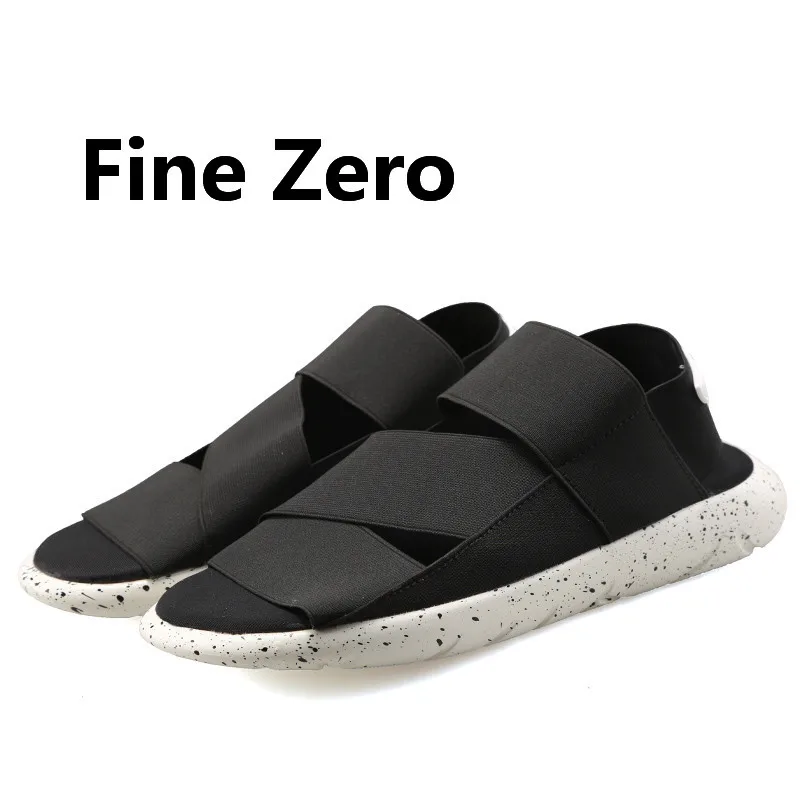 Мужские сандалии с открытым носком босоножки эластичным ремешком летняя обувь