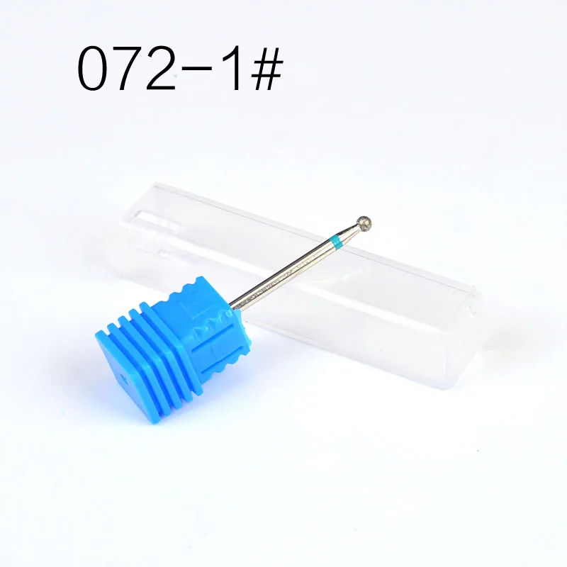 2 шт. алмазные фрезы для маникюра и педикюра 3/32 дюйма|Принадлежности дизайна