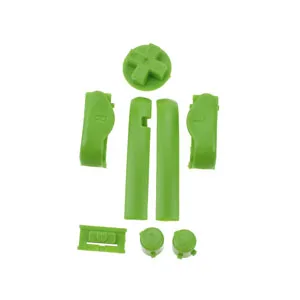 Многоцветные сменные кнопки клавиатуры L R A B для Gameboy Advance рамка GBA D колодки