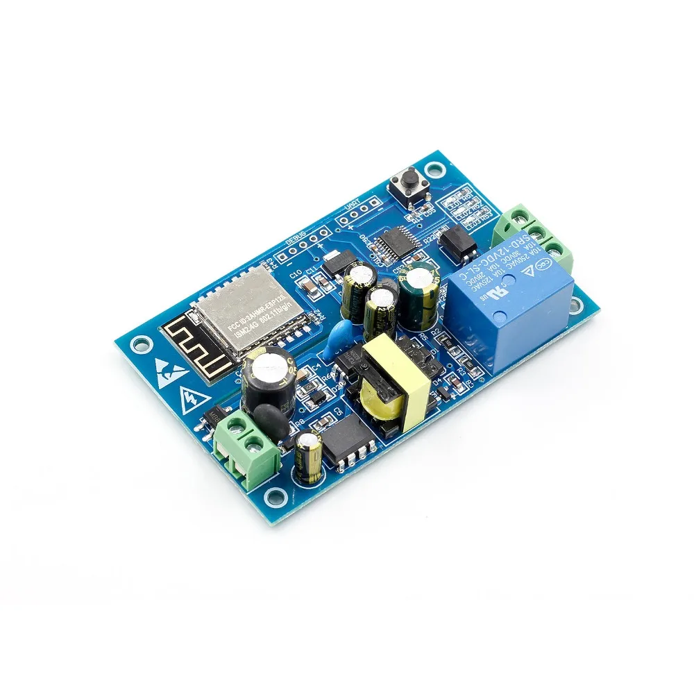 Реле Wi Fi 220 В с пультом дистанционного управления для умного дома ESP8266 релейный