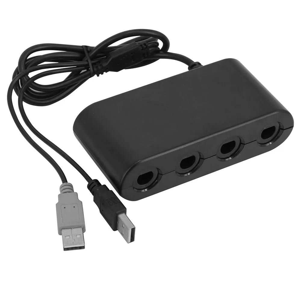 YTTL 5 шт./лот GameCube комбинированный Адаптер конвертера для WIIU и PC 4 порта игрового