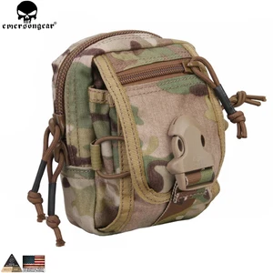 EMERSONGEAR M2 поясная сумка, маленькая легкая сумка Molle, Охотничьи аксессуары, черная сумка Мультикам для магазина, поясная сумка EM8339
