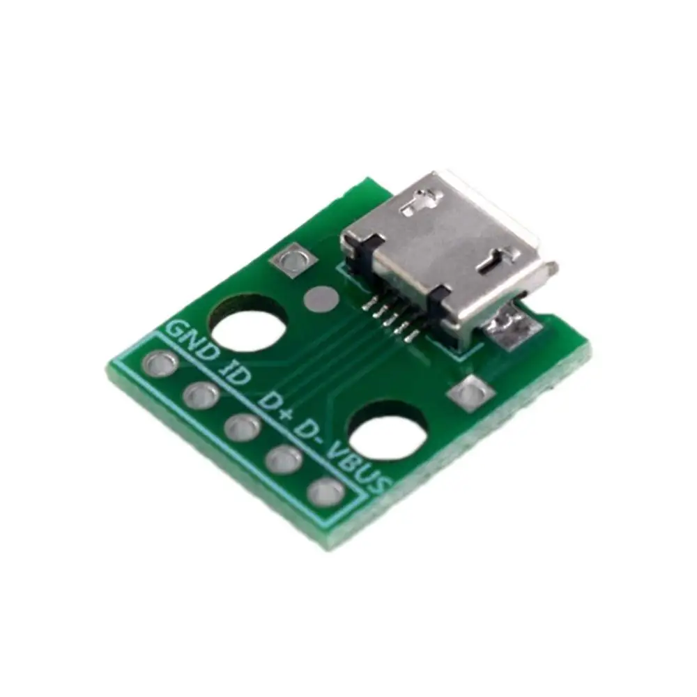 MICRO USB Для Dip Female B Type Mike 5p патч для инвертирования адаптера пластина припоя |
