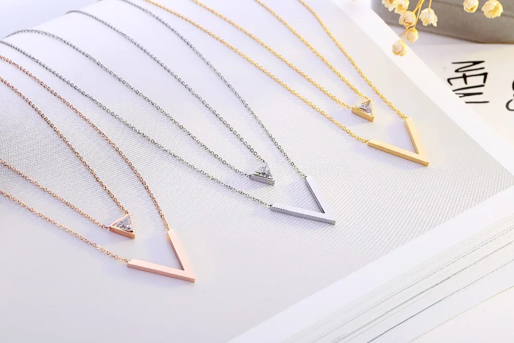 2018 модные ювелирные изделия Чокер полые звезда V циркон ожерелья Bijoux Femme