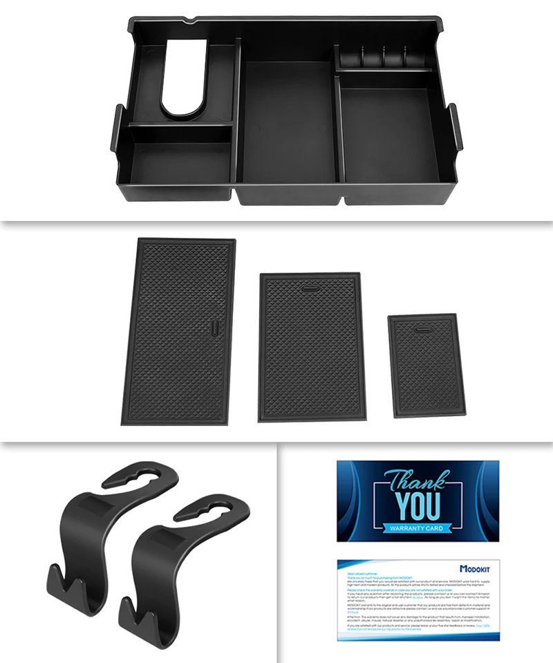 Car Seat Crevice Storage Box Center Console Armrest Organizer Auto Gap Holder With 2PCS Hangers For Toyota Tundra 2014-2017 | Автомобили и