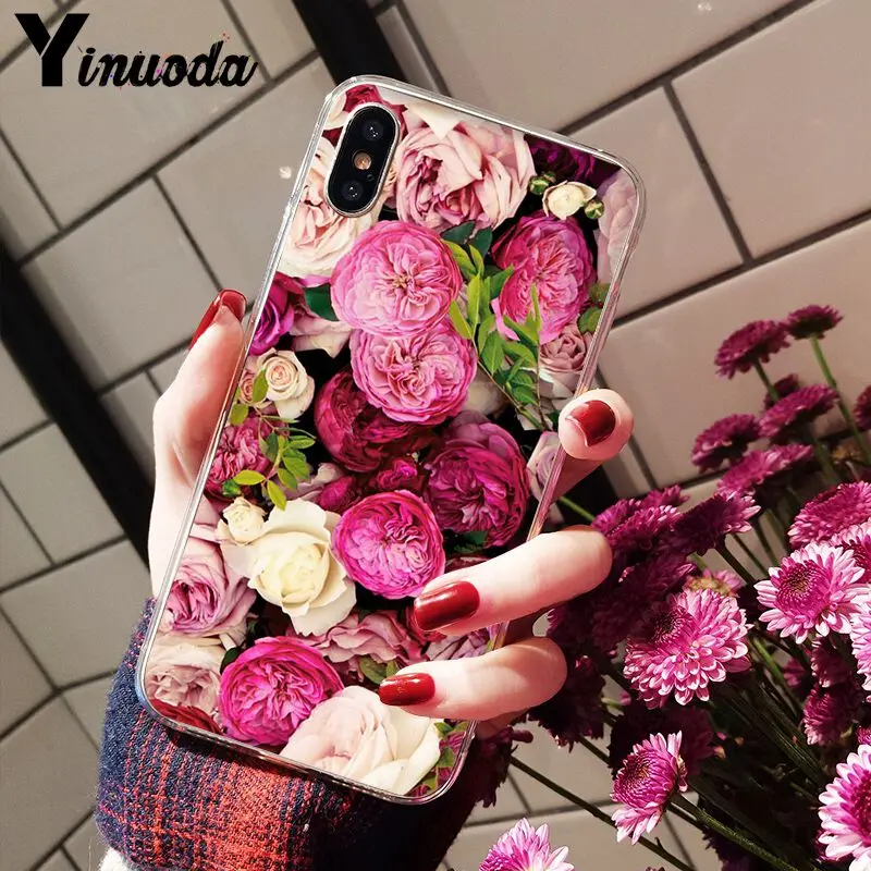 Прозрачный мягкий чехол Yinuoda для iPhone 8 7 6 6S Plus X XS MAX 5 5S SE XR|Чехлы-накладки| |