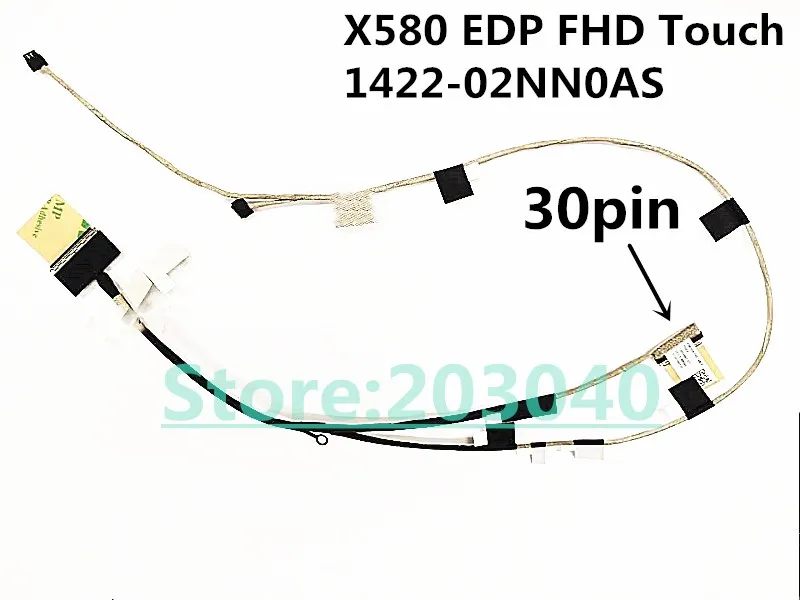 

New Original Laptop/notebook LCD/LED/LVDS cable for Asus X580 X580NV X580BP X580VD 1422-02NN0AS EDP FHD Touch 30pin