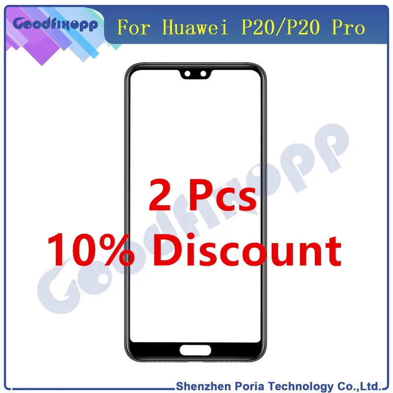 

Фронтальный экран объектив внешнее стекло для Huawei P20/P20 Pro Замена ЖК передний сенсорный экран Стекло Внешний объектив для Huawei P20 Pro