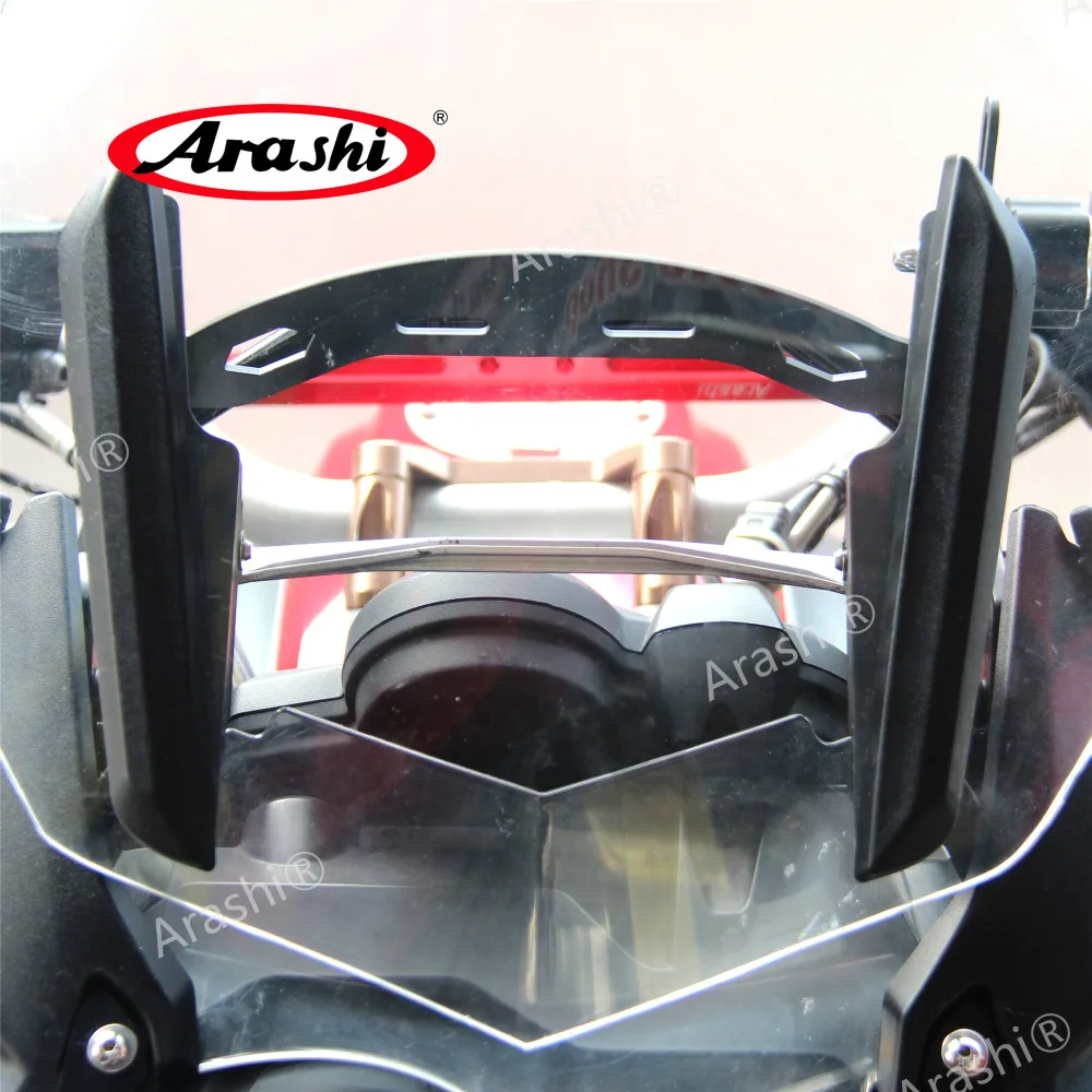 Армирование ветрового стекла ARASHI CNC для BMW R1200GS 2013 - 2018 R1200 R 1200 GS1200 2014 2015 2016 2017 GS