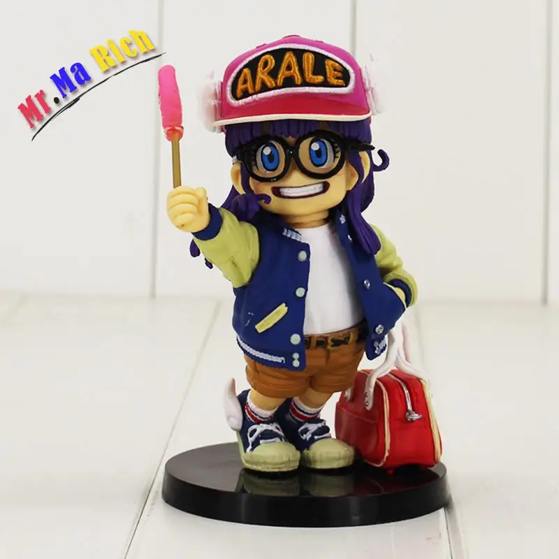 13 см аниме Dr. Slump Figura Arale ПВХ фигурка игрушка Con Il E Borsa Da Viaggio скульптура Гранде модельло Bambole|figure toy|dr. slumppvc toy |