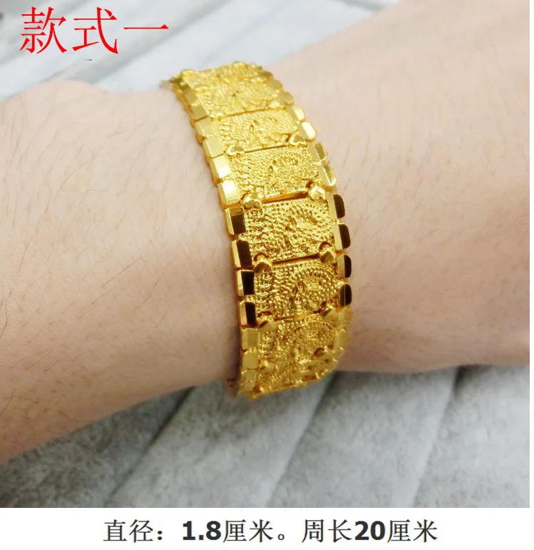 can choose StyleNew domineering men's bracelet wide watch chain for a long time do not fade jewelry gifts | Украшения и