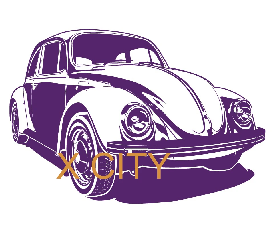 Volkswagon VW Bug Beetle Ретро автомобильный гипсовый стикер настенная виниловая резка