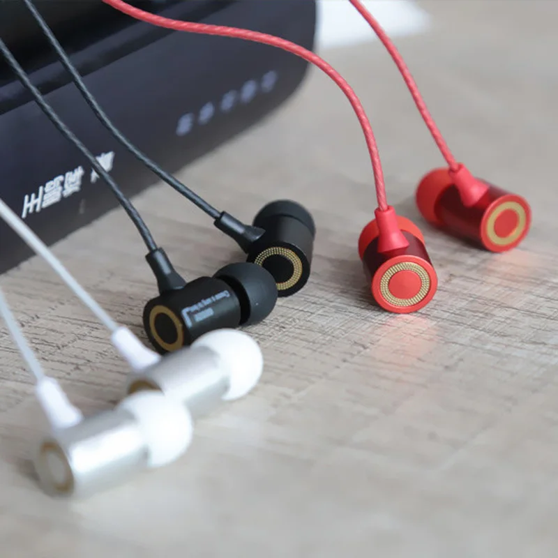 RUKZ R3 High End стерео в ухо наушники с микрофоном для мобильного телефона XBS Bass