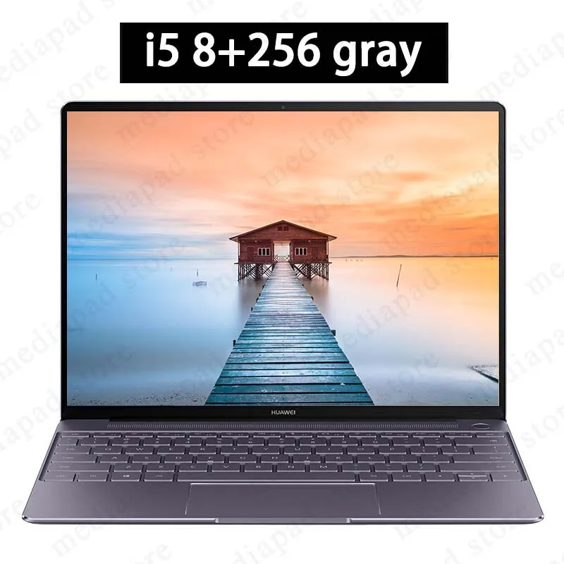 Ноутбук huawei MateBook X 13," Intel Core i5-7200U 8 ГБ ОЗУ 256 ГБ SSD компьютер Windows 10 ips 2160x1440 отпечаток пальца - Цвет: i5 8G 256G gray