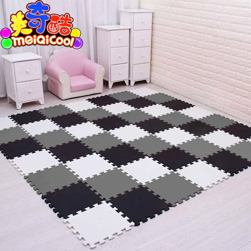 

mei qi cool baby EVA Foam Play Puzzle Mat for kids Interlocking Exercise Tiles Floor Carpet Rug,Each 30X30cm18 24/ 30pcs playmat