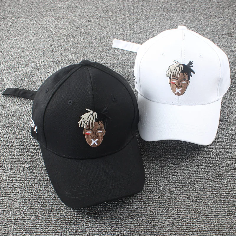 Высокое качество хлопок певица xxxtentacion дреды Snapback кепки для мужчин женщин хип хоп шляпа папы костяная шляпа Garros