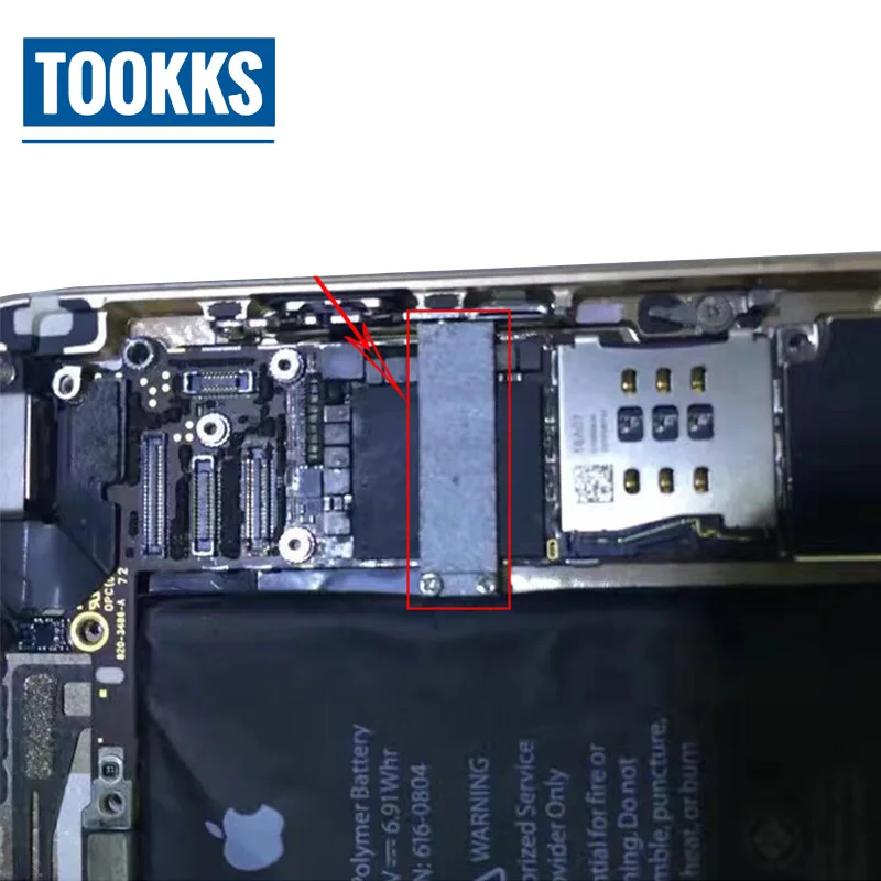 A8 A9 чашки держатель зажим для iPhone 6 Plus 6P 6S 6SP Mortherboard чипы ремонтный хомут защиты