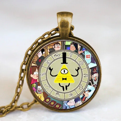 Винтажное ожерелье с подвеской в стиле стимпанк мультяшными таинственными