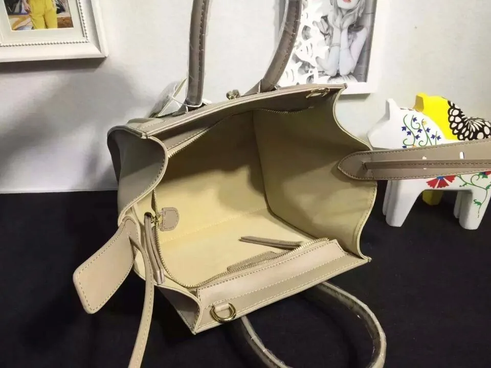 Летучая мышь крокодиловая кожа tote известный бренд уши сумки-мессенджеры женские сумки из натуральной кожи смайлик