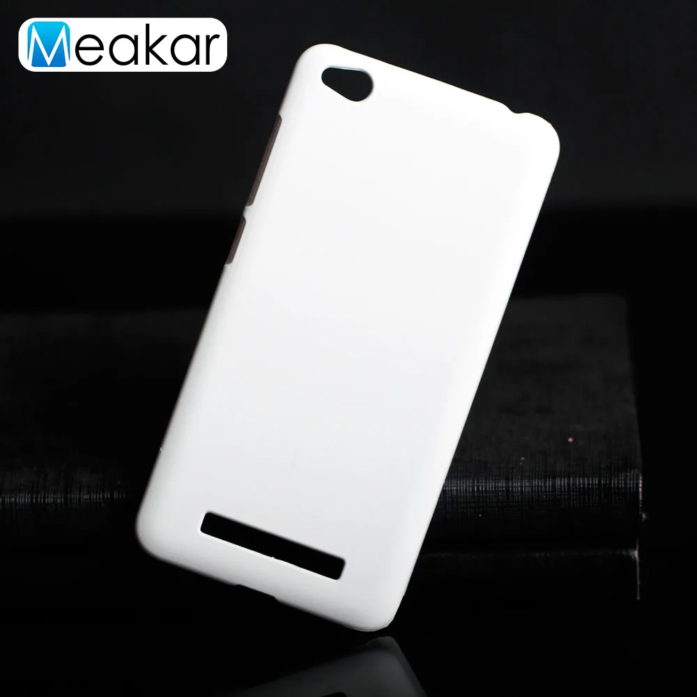 Матовая Пластик Coque 5.0For Xiaomi Redmi 4A чехол для Xiaomi Redmi 4A Redmi4A телефона чехол-лента на заднюю панель - Цвет: White