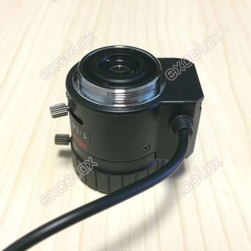 3MP 1/2.7 &quot2 8 12 мм F1.4 ручной варифокальный DC Авто Iris CCTV ИК Объектив CS Mount для 1080P 2MP