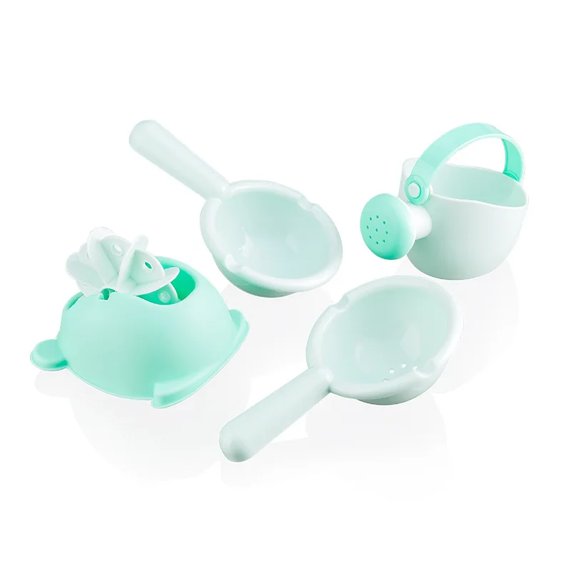 Игрушки для ванны малышей 4 шт./компл. пластмассовая Лейка новорожденных уличная