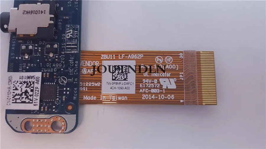 JOUTNDLN для ноутбука Dell Latitude E7440 E7240 E7450 аудиоплата w Cable P8MFJ LS A961P 110HR 0110HR|Компьютерные кабели и разъемы| |
