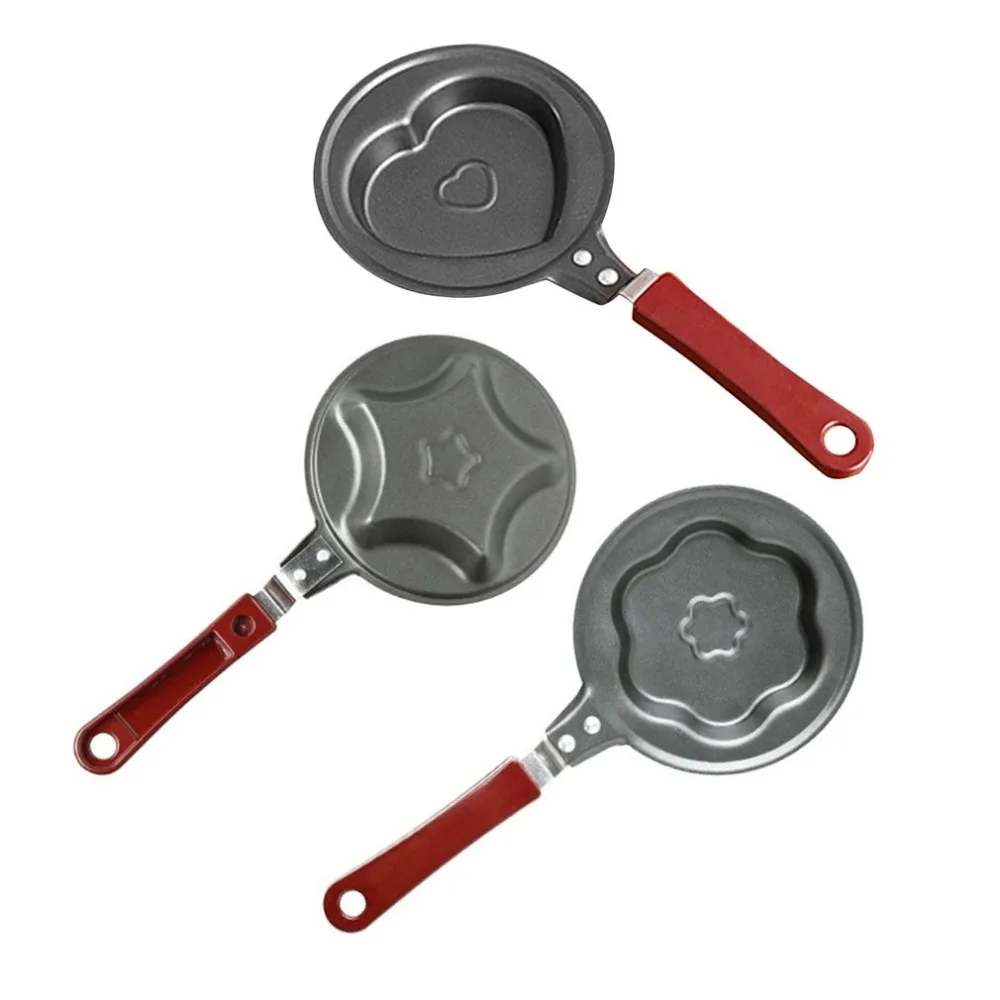 Небольшой размер антипригарная домашняя кухонная посуда Сковорода для яиц на