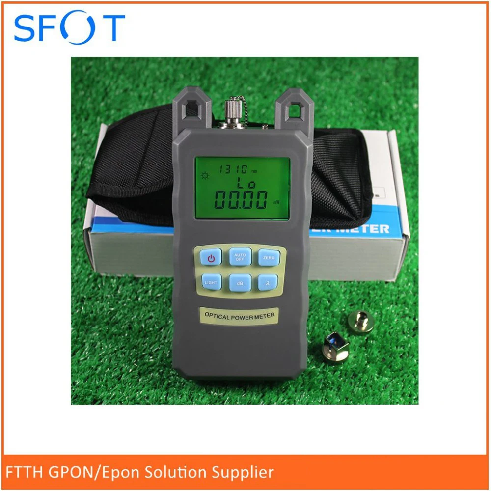 Прецизионный волоконно-оптический измеритель мощности 7-длинный оптический + 10