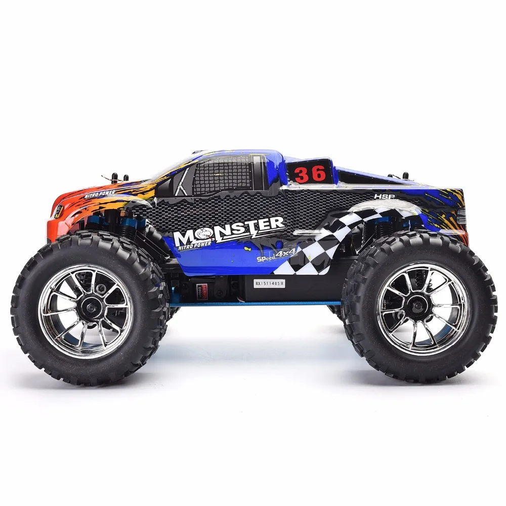 HSP Rc Грузовик 1/10 Масштаб Модели Nitro Газа Мощность Off Road Monster Truck 94188 4wd Высокая