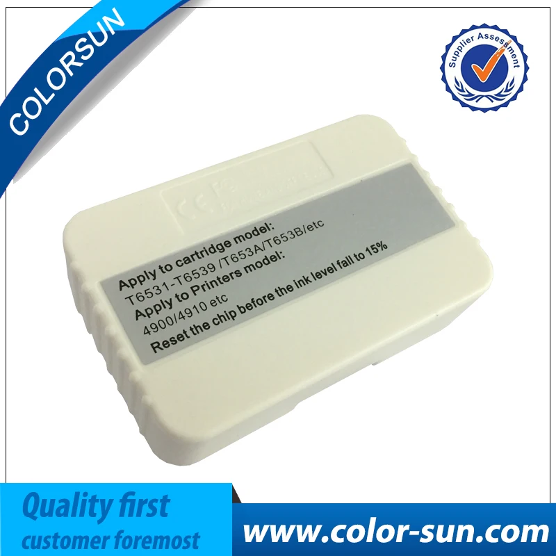 Сброс чипа картриджа для Epson Stylus Pro 4900 4910 чип принтера Resetter T6531 T6539 сброс