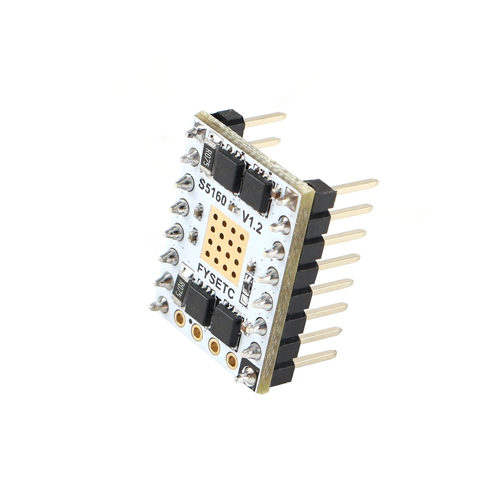5 шт. Драйвер шагового двигателя TMC5160 V1.2 SPI S5160 бесшумный драйвер StepStick Летающий провод для F6 SKR платы VS TMC2130 части 3d принтера