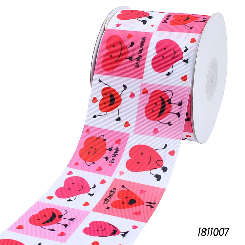 (50 ярдов/партия) Новый дизайн с сердечком на День святого Валентина|Ленты для